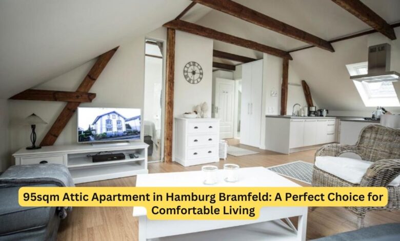 95sqm Attic Apartment in Hamburg Bramfeld: A Perfect Choice for Comfortable Living