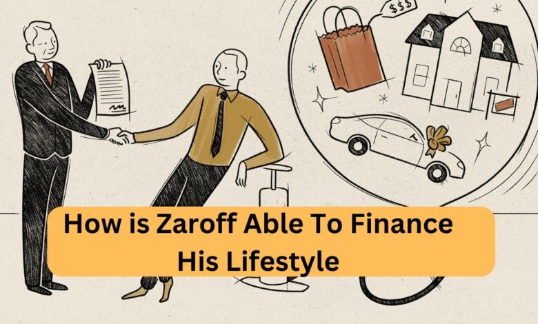 How is Zaroff Able To Finance His Lifestyle