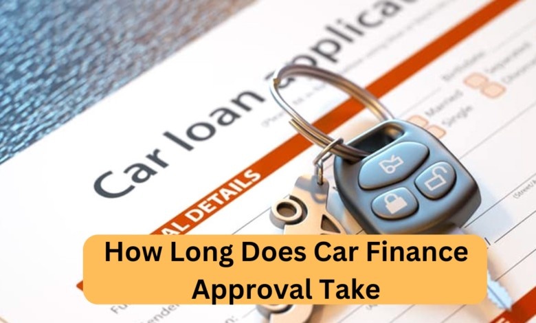 How Long Does Car Finance Approval Take